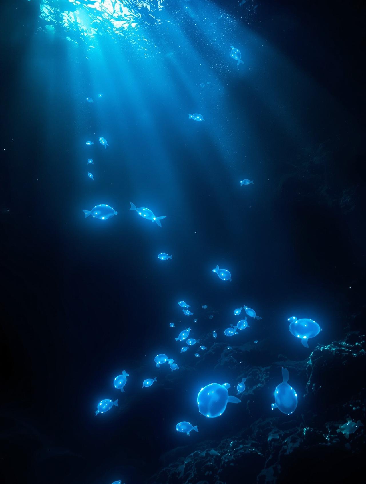风情影院出品深海探秘海报